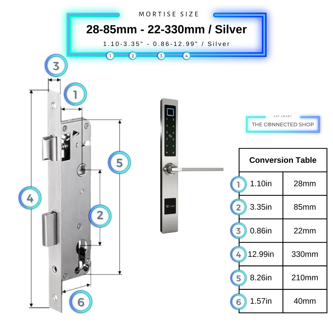 Smart Door Lock Sleek - Image 22