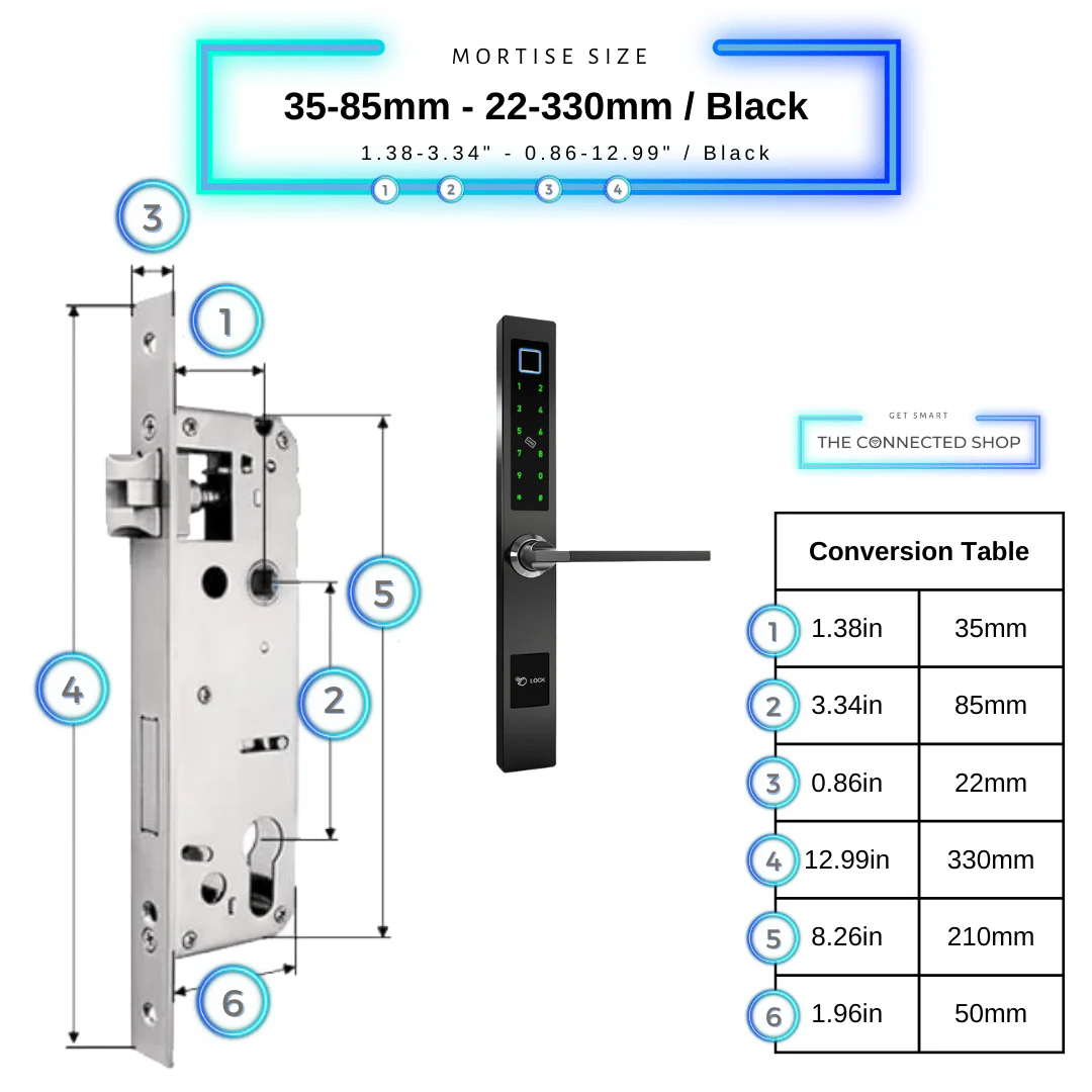 Smart Door Lock Sleek - Image 30