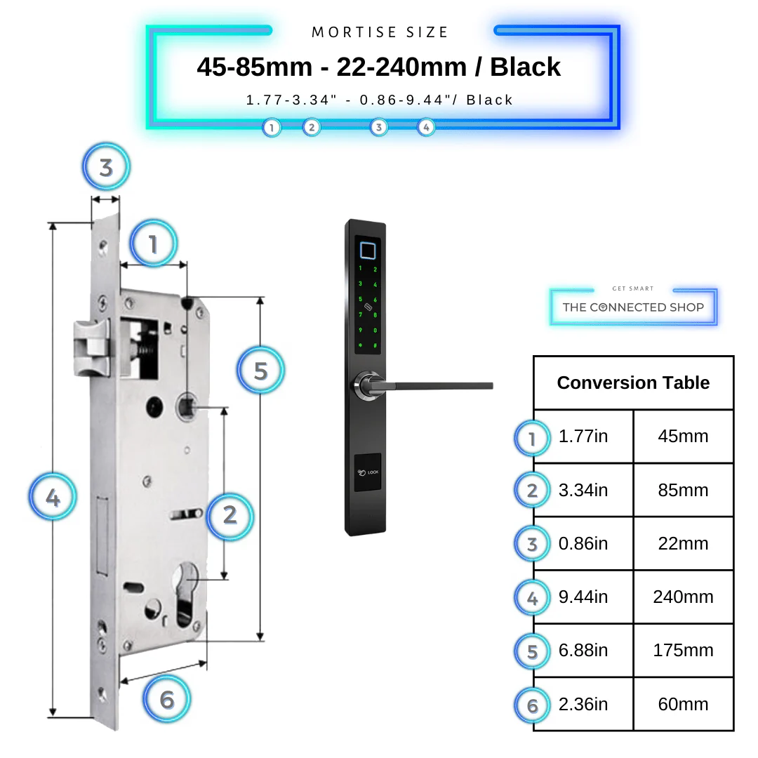 Smart Door Lock Sleek - Image 42