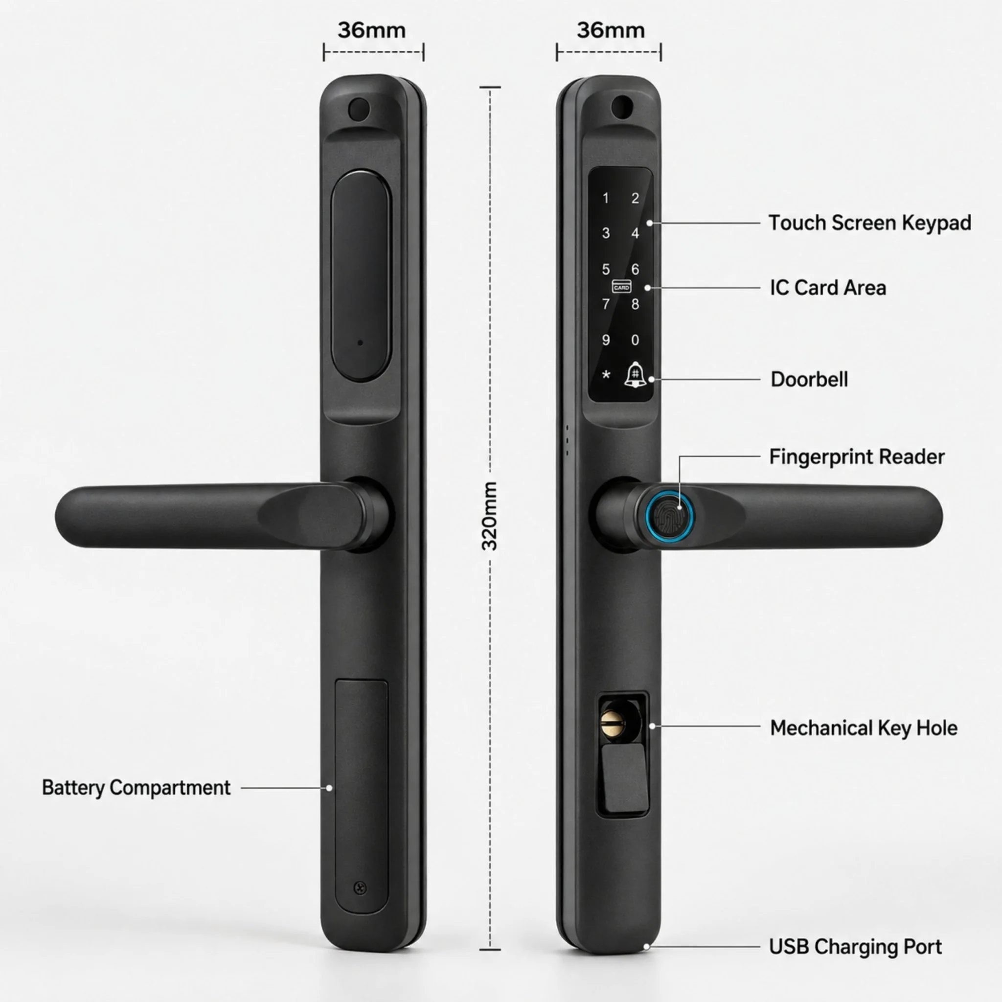 Smart Door Lock Slim - Image 7