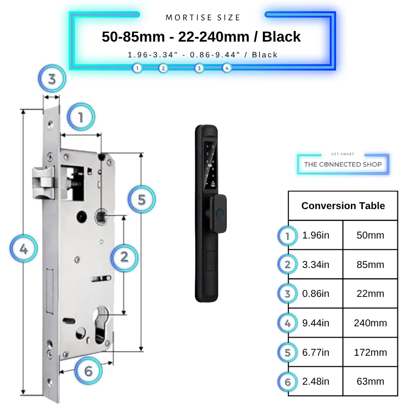 Smart Door Lock Slim Knob - Image 39
