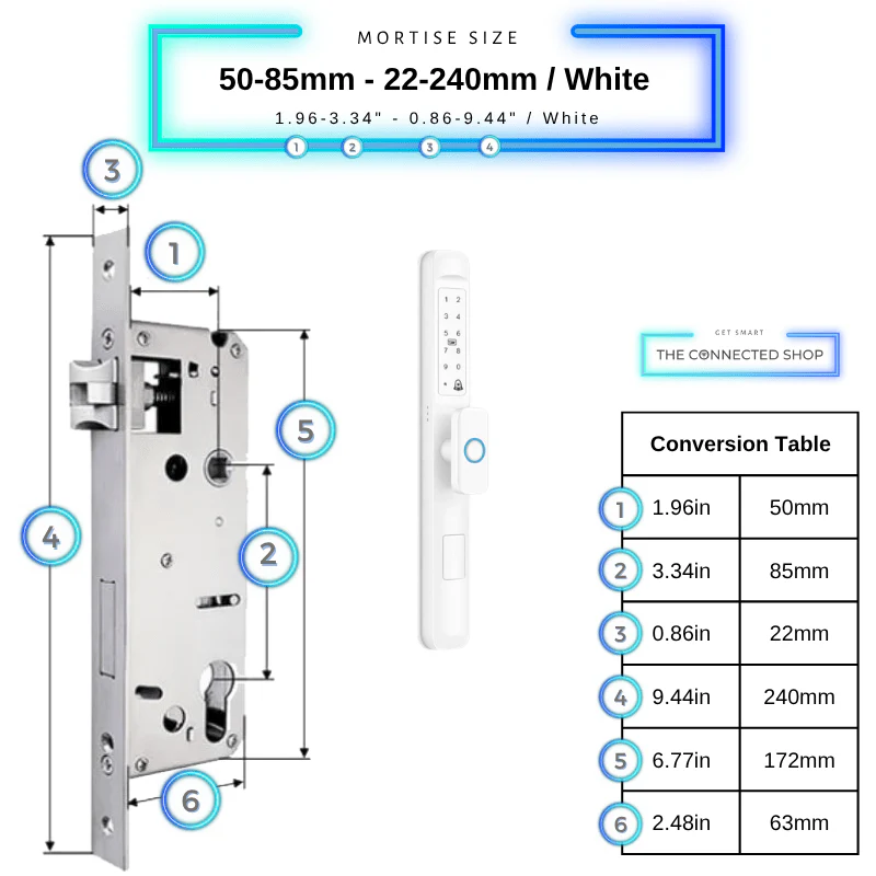 Smart Door Lock Slim Knob - Image 42