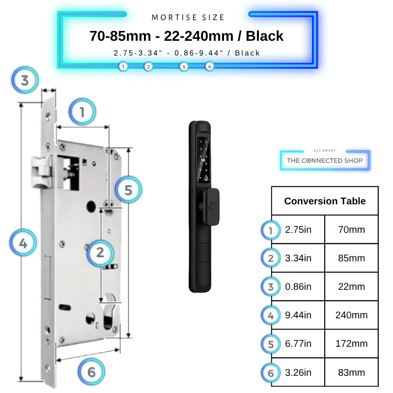 Smart Door Lock Slim Knob - Image 47
