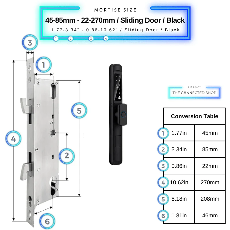 Smart Door Lock Slim Knob - Image 51