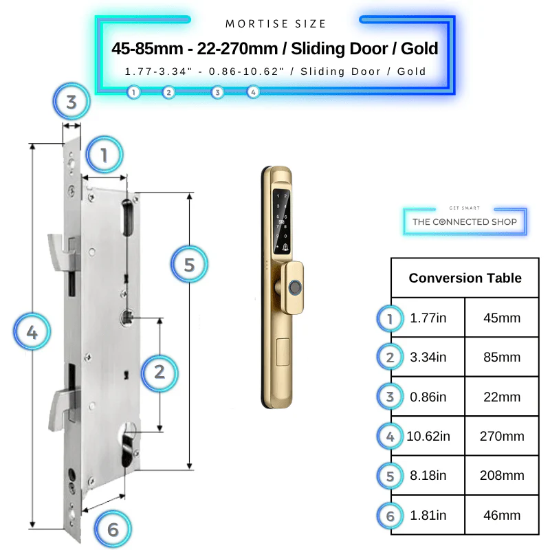 Smart Door Lock Slim Knob - Image 52