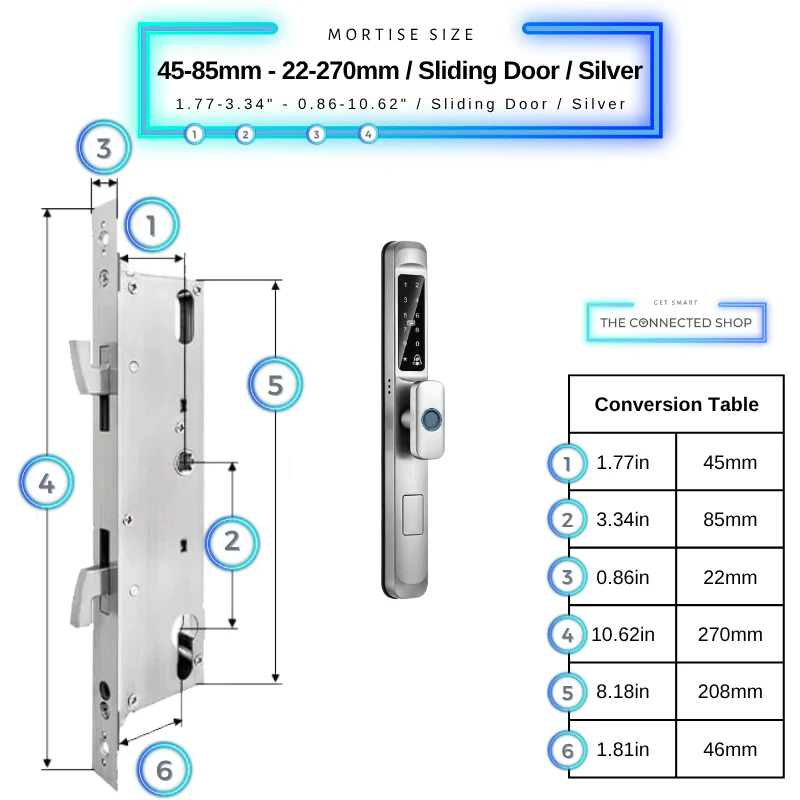 Smart Door Lock Slim Knob - Image 53