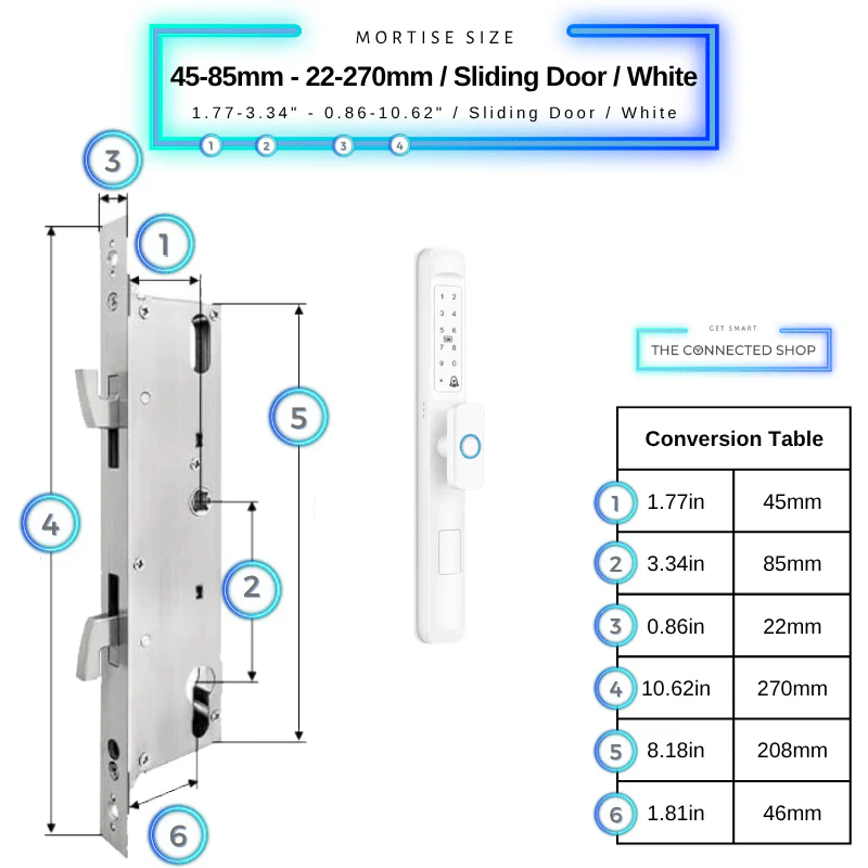Smart Door Lock Slim Knob - Image 54