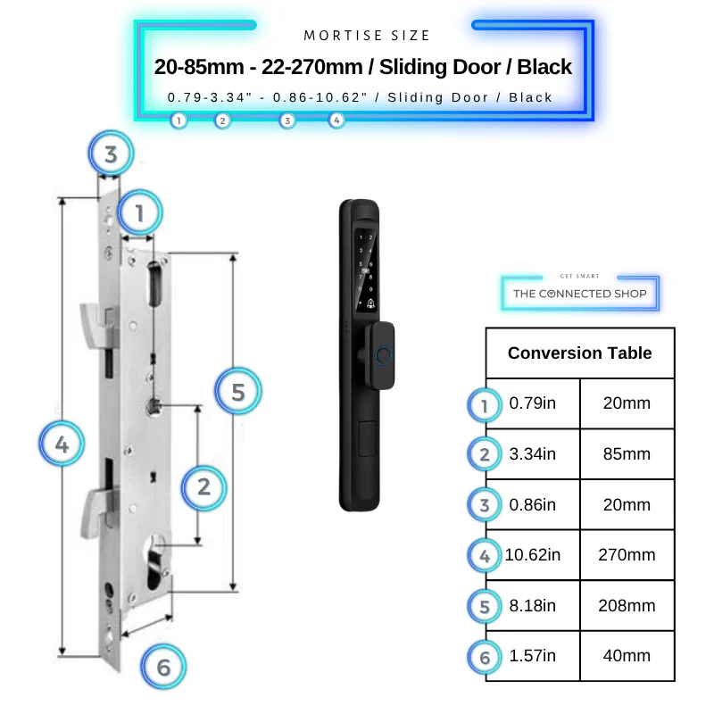 Smart Door Lock Slim Knob - Image 57