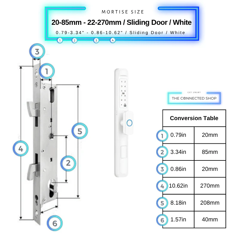 Smart Door Lock Slim Knob - Image 60